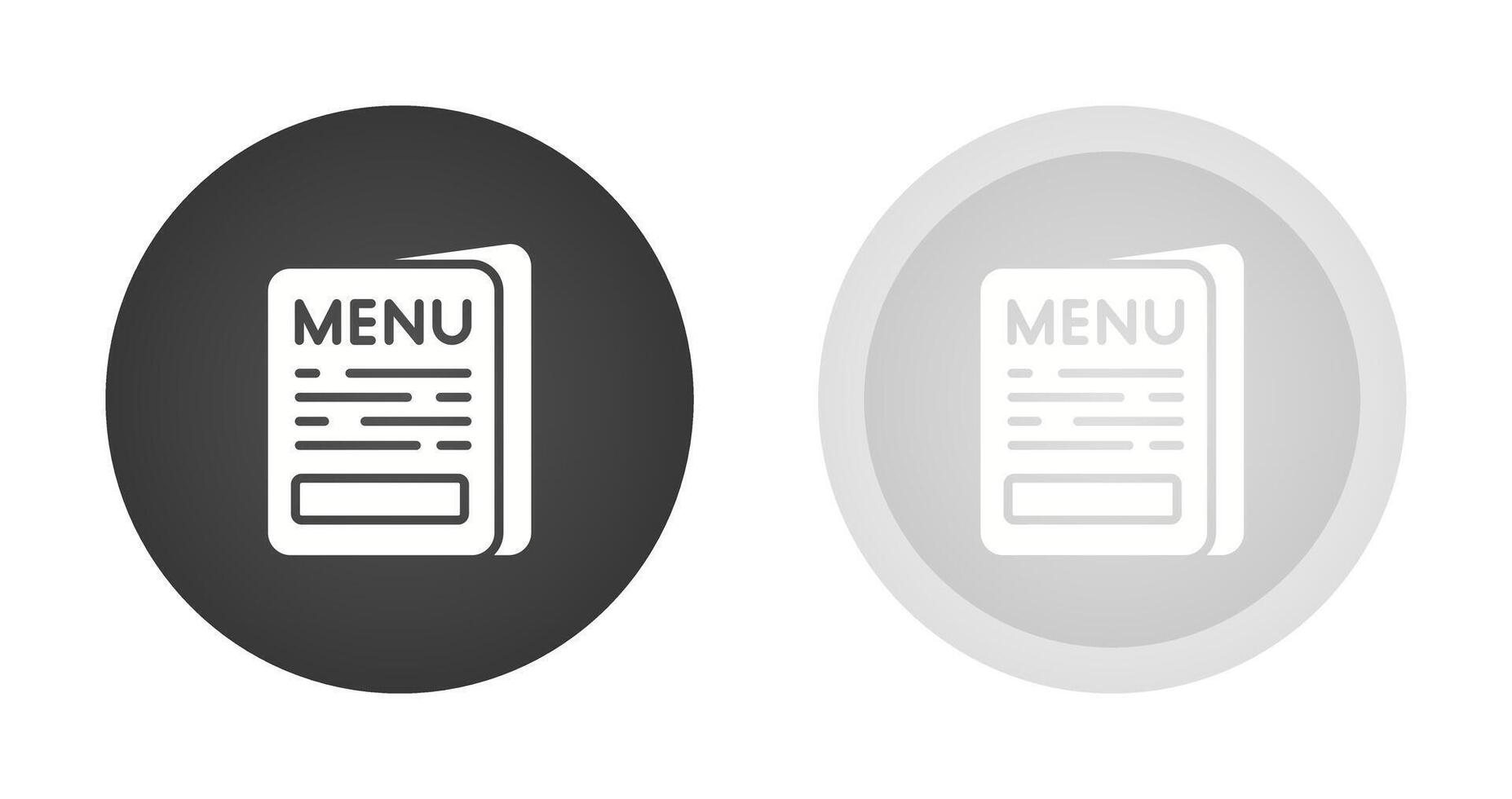 menu vector icoon