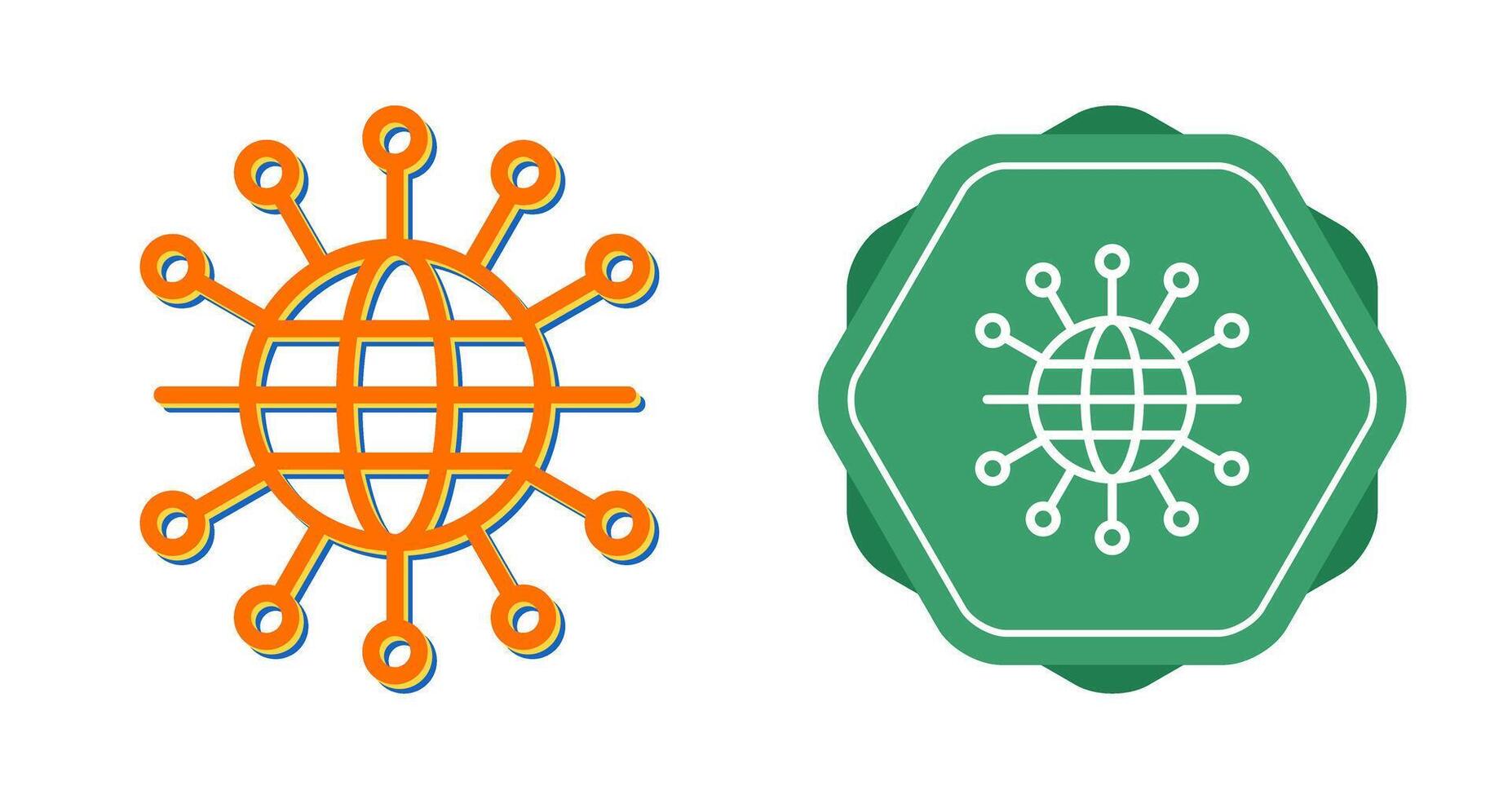 netwerk topologie vector icoon