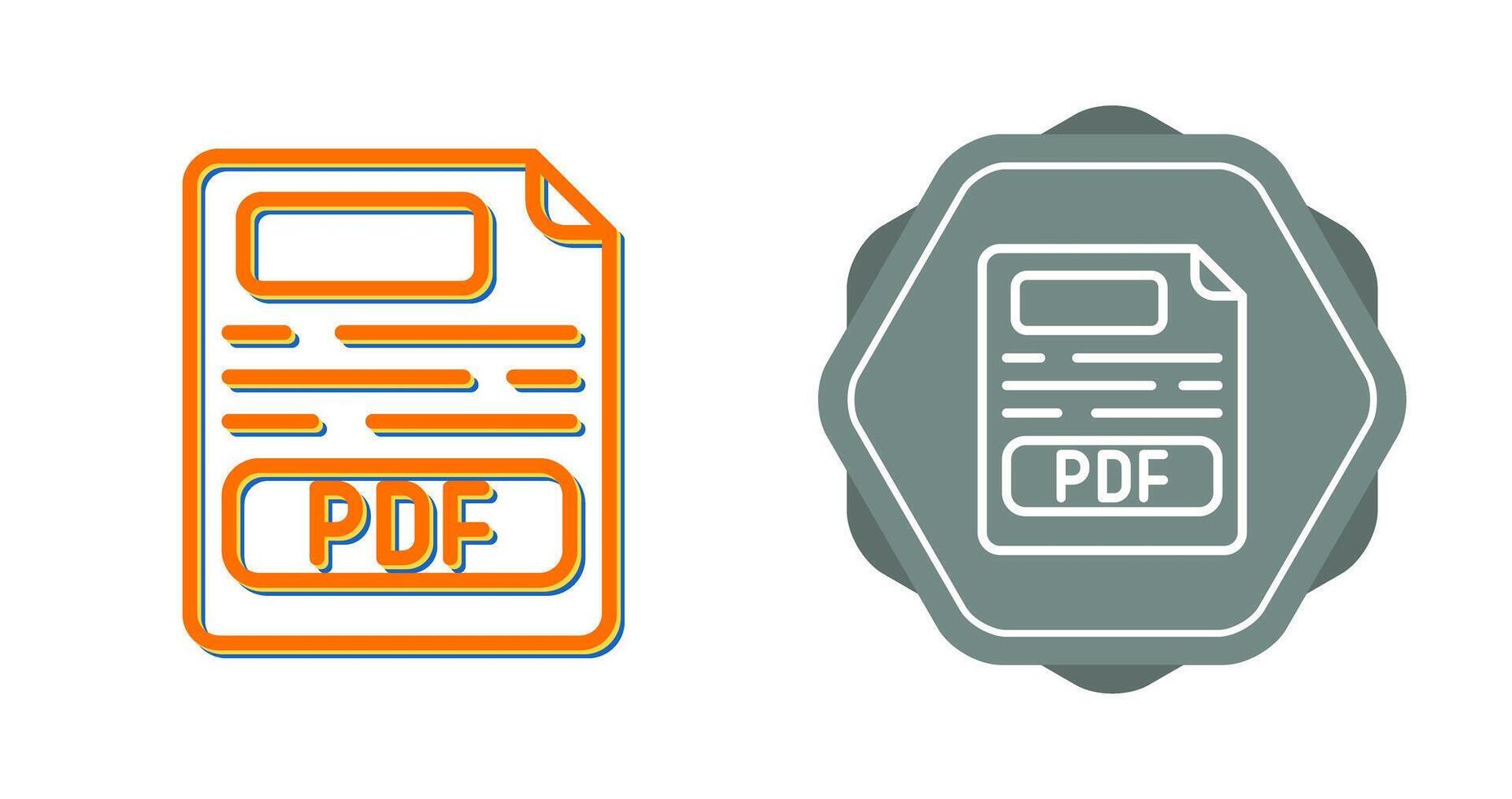 pdf vector icoon