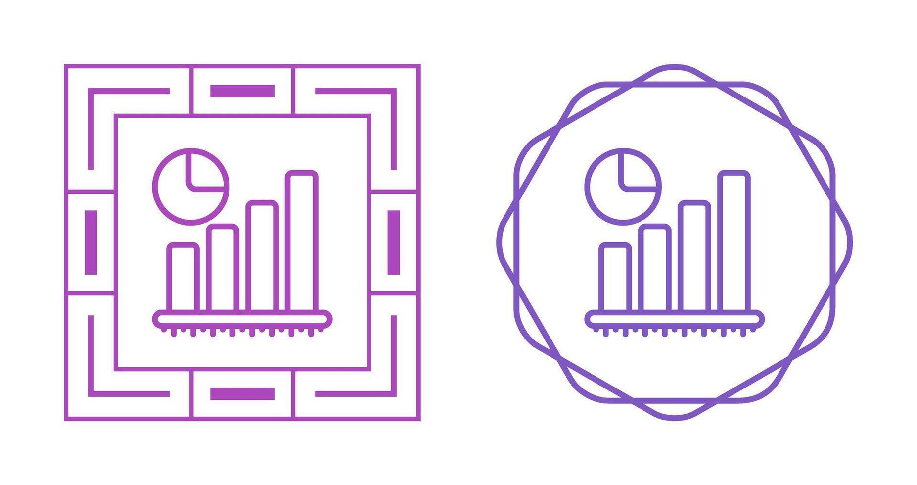 bar diagram vector icoon