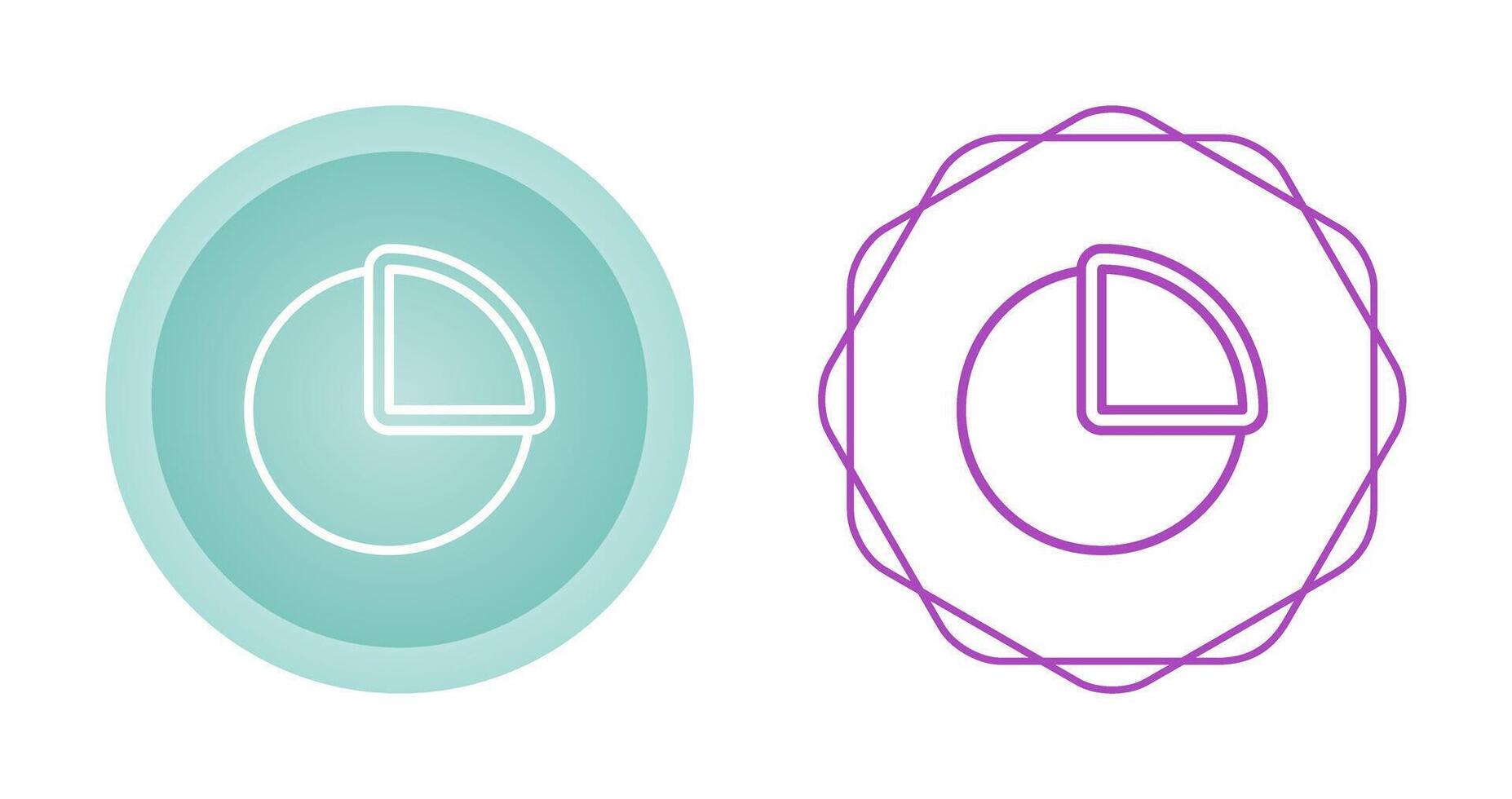 cirkeldiagram vector pictogram