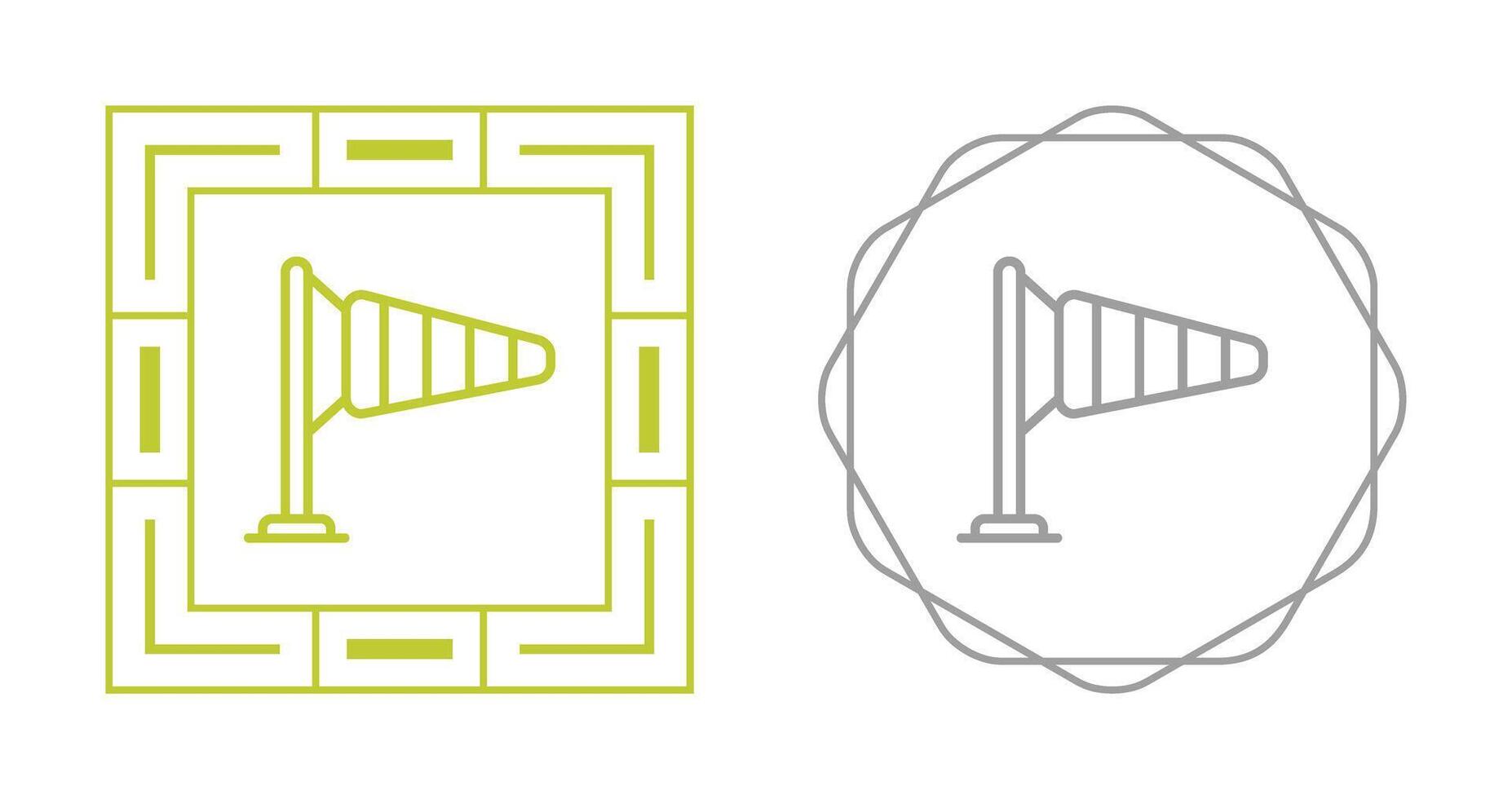 wind vector pictogram