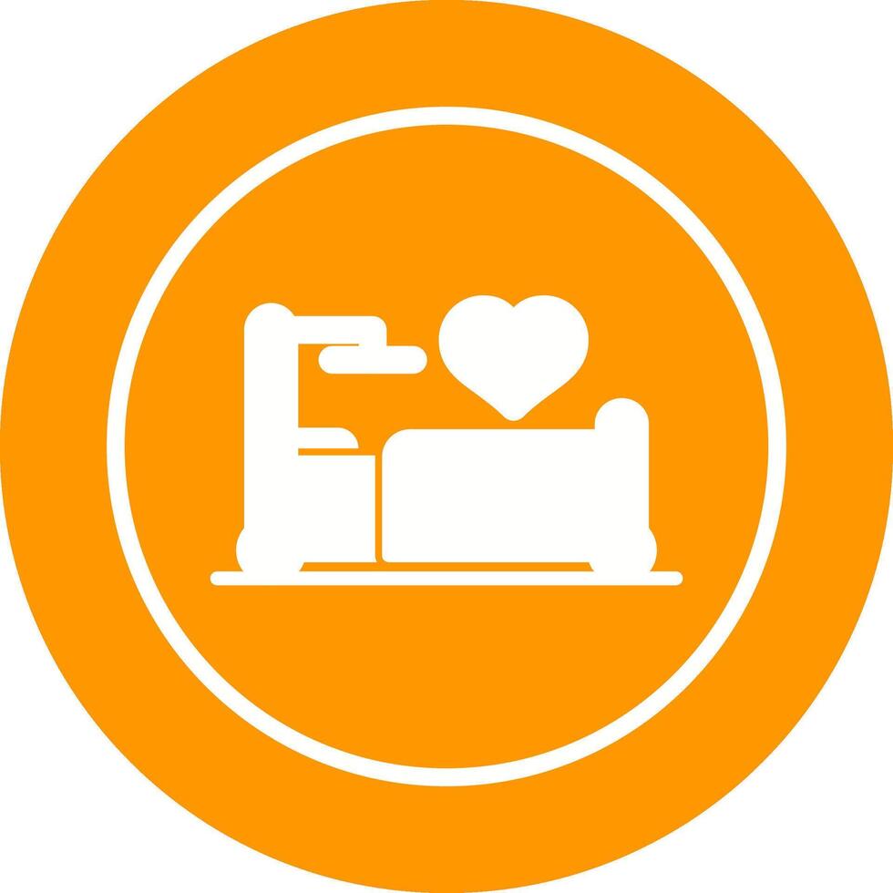 bed vector icoon