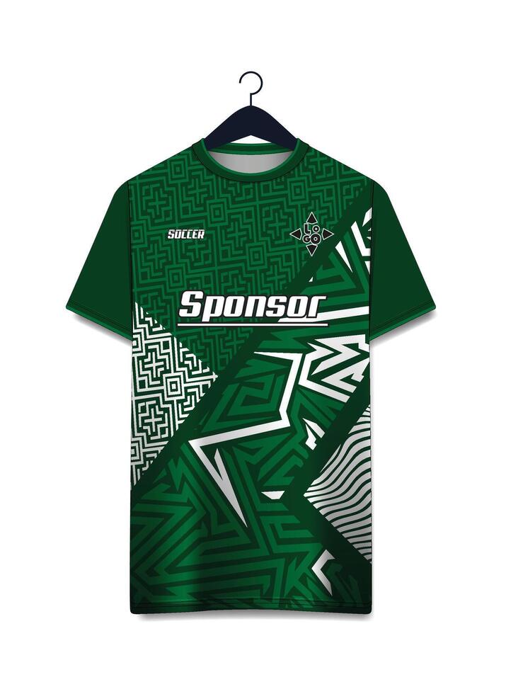 vector futuristische abstract achtergrond patroon voor sport Jersey ontwerp