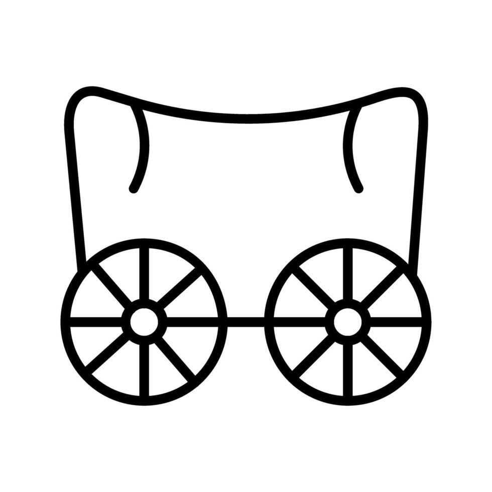 wagon vector icoon