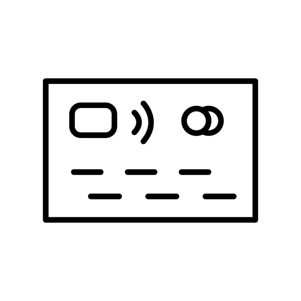 creditcard vector pictogram