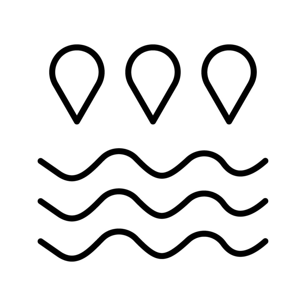 water vector pictogram