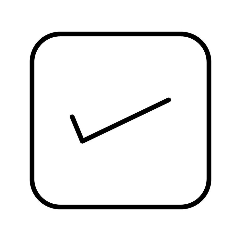 checkbox vector icoon