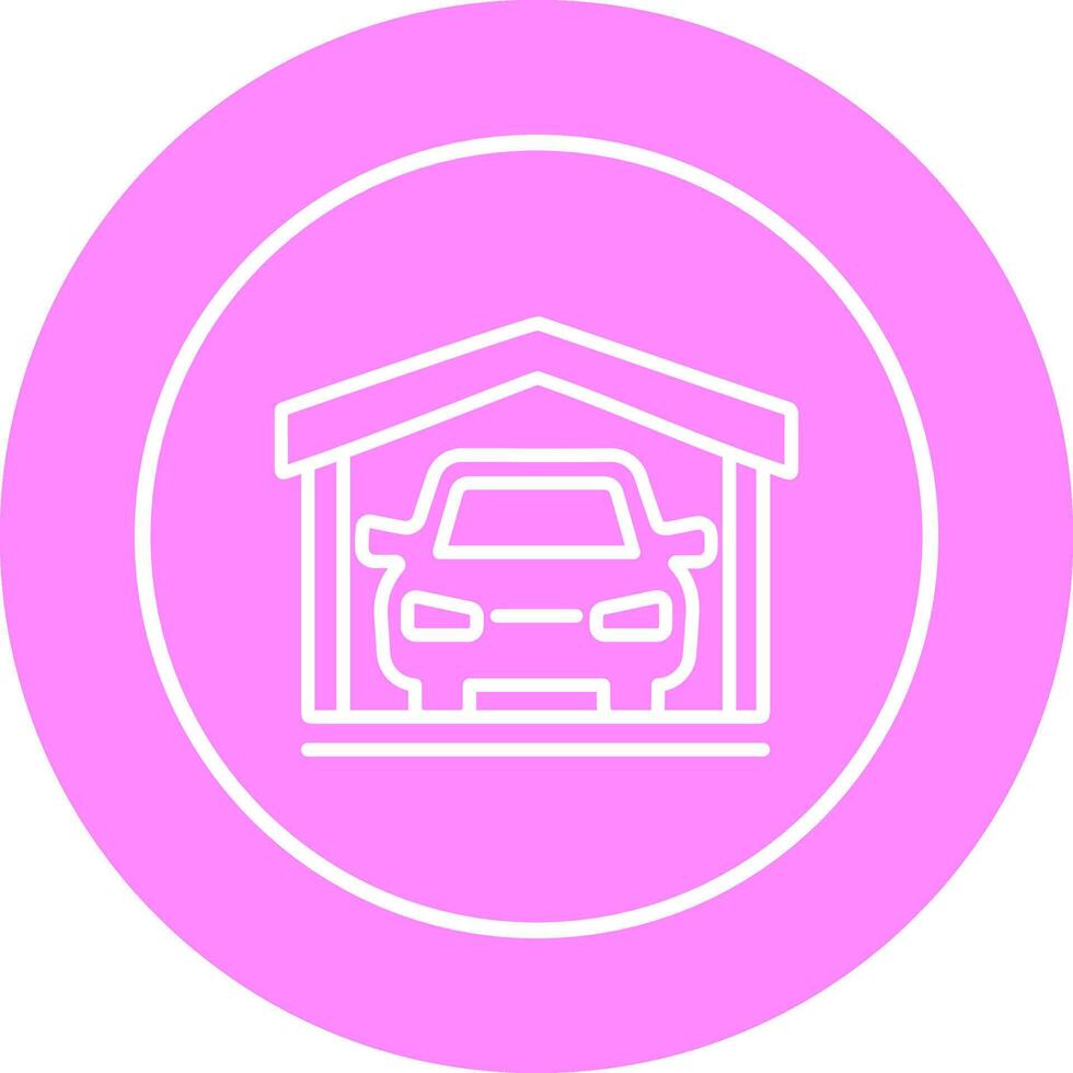 garage vector icoon