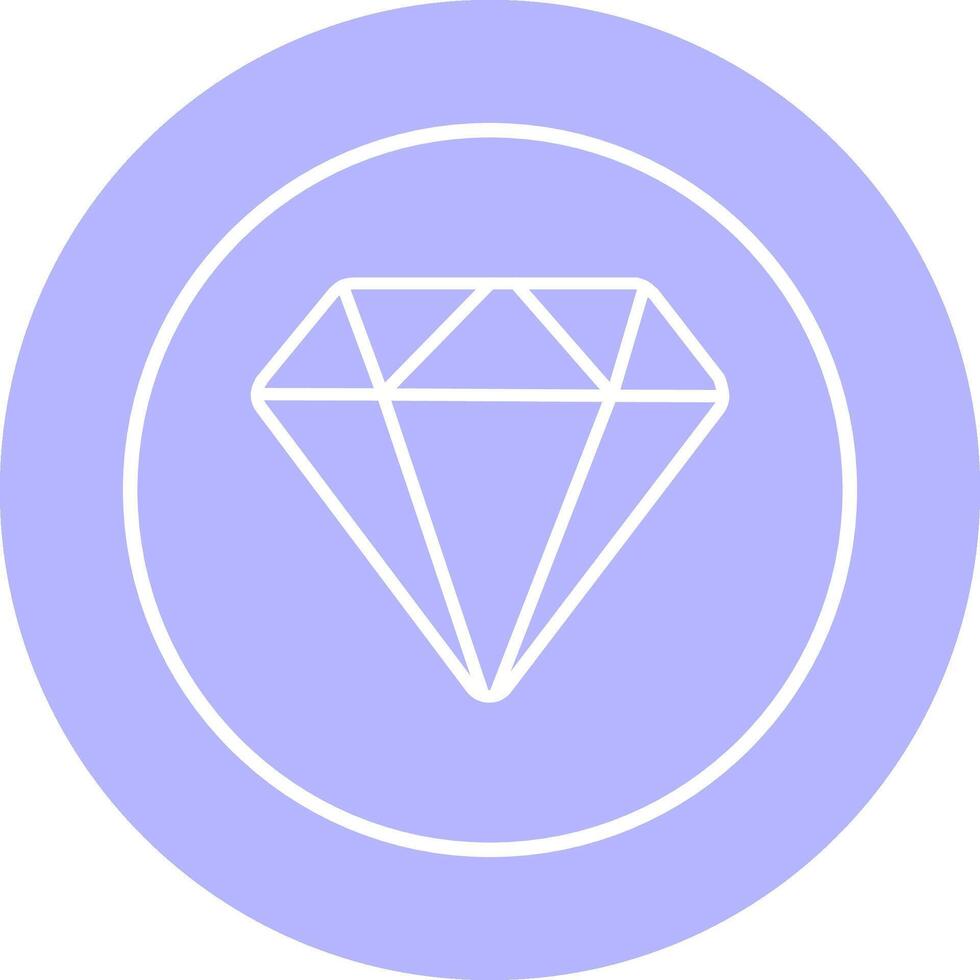 diamant vector pictogram