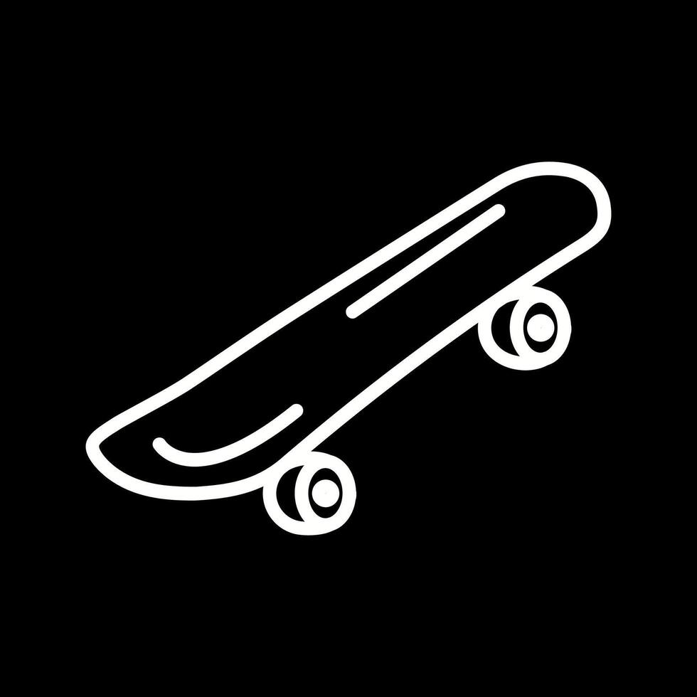 skateboard vector pictogram