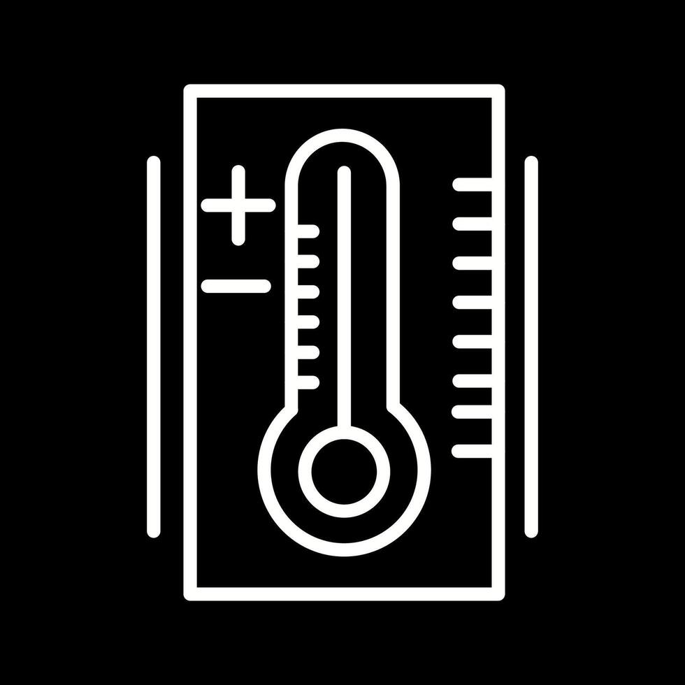 thermometer vector pictogram