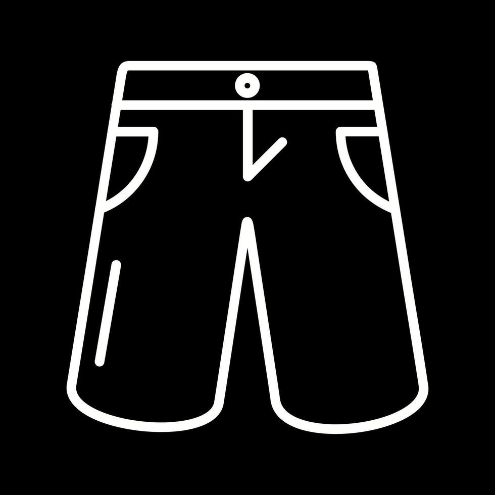 korte broek vector pictogram