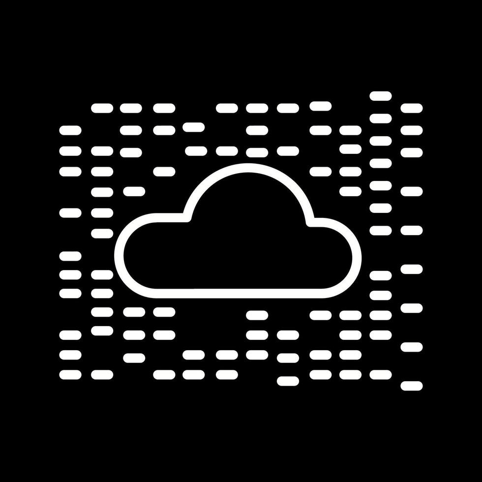 wolk vector pictogram