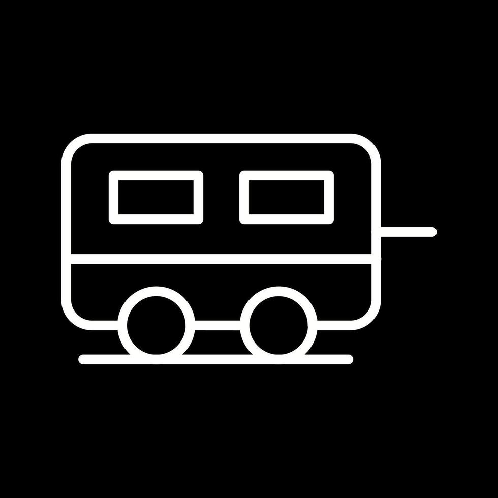 caravan vector pictogram