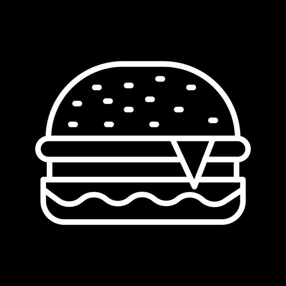 hamburger vector pictogram