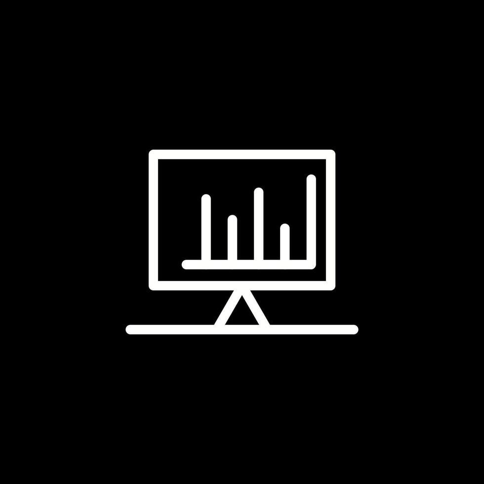 gecontroleerd bar diagram vector icoon