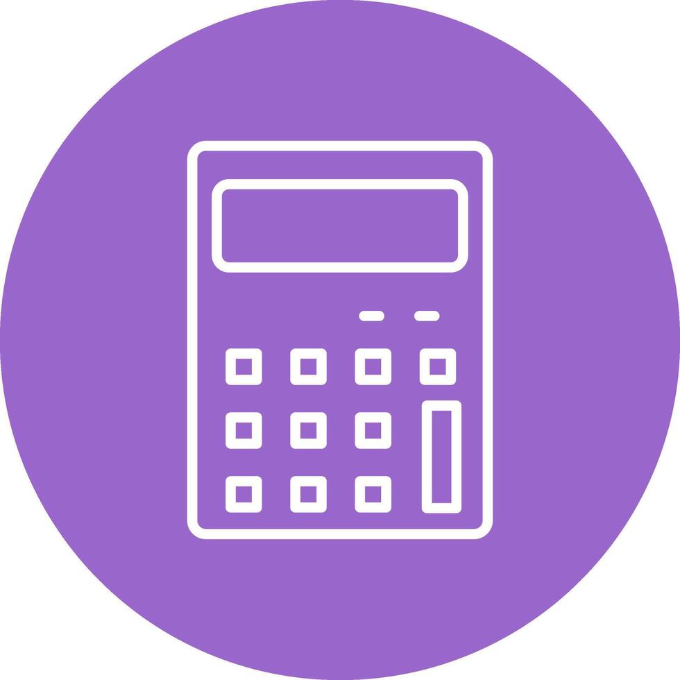 rekenmachine vector pictogram