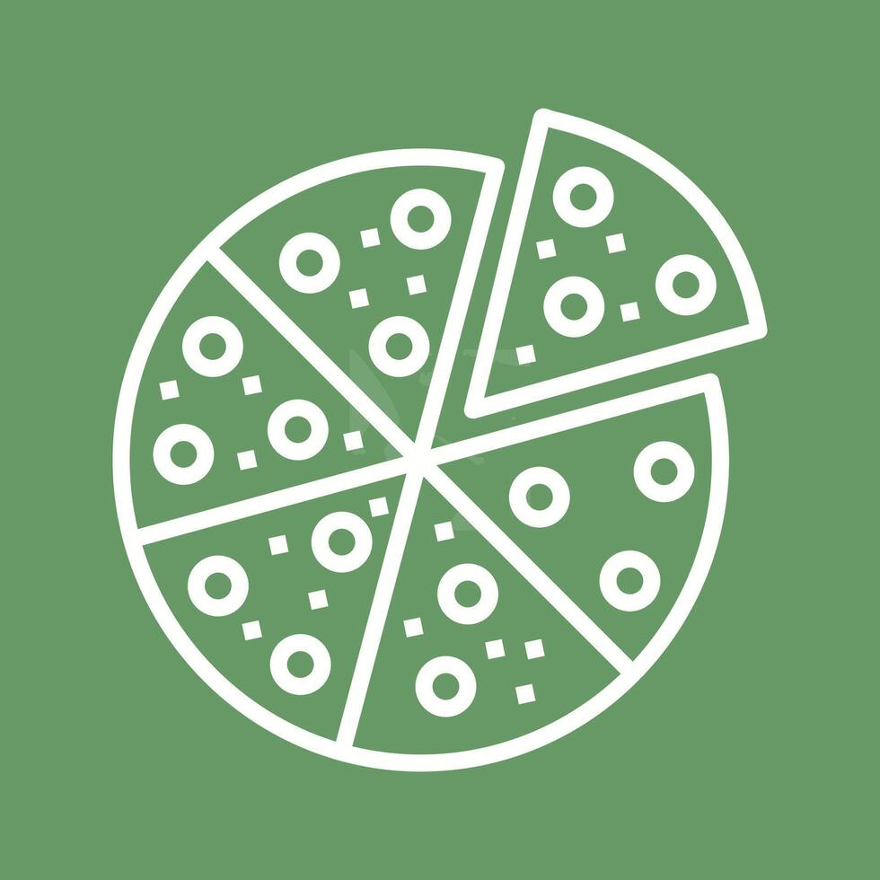 pizza plak vector icoon