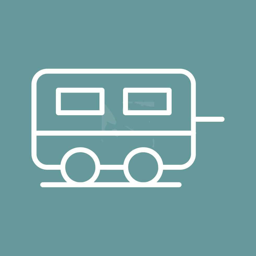 caravan vector pictogram