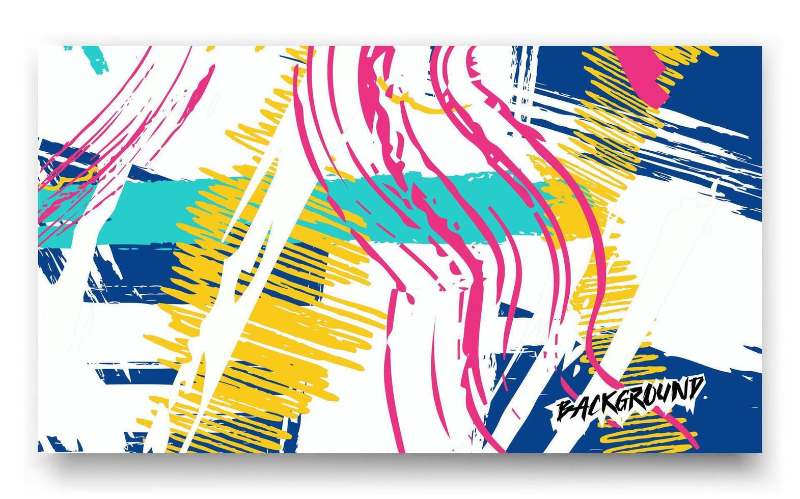 abstract schilderen, vrouw met roze en blauw jurk, geschikt voor mode ontwerp, vrouwelijk branding, en hedendaags kunst afdrukken. levendig, dynamisch, stijlvol. vector