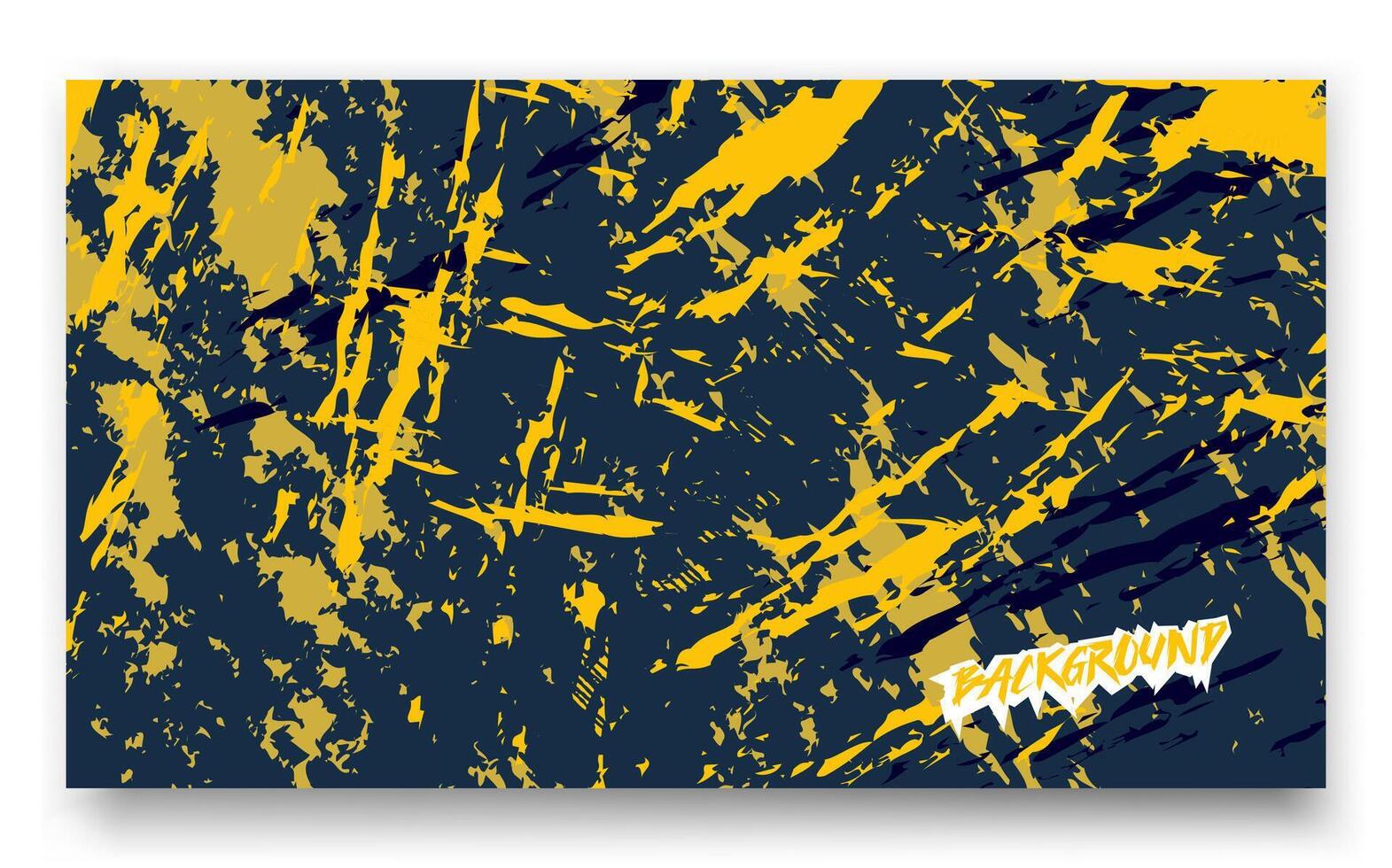 geel en zwart verf geklater achtergrond geschikt voor grunge ontwerp, kunst, abstract concept, muziek- evenementen, en stedelijk themed grafiek. vector