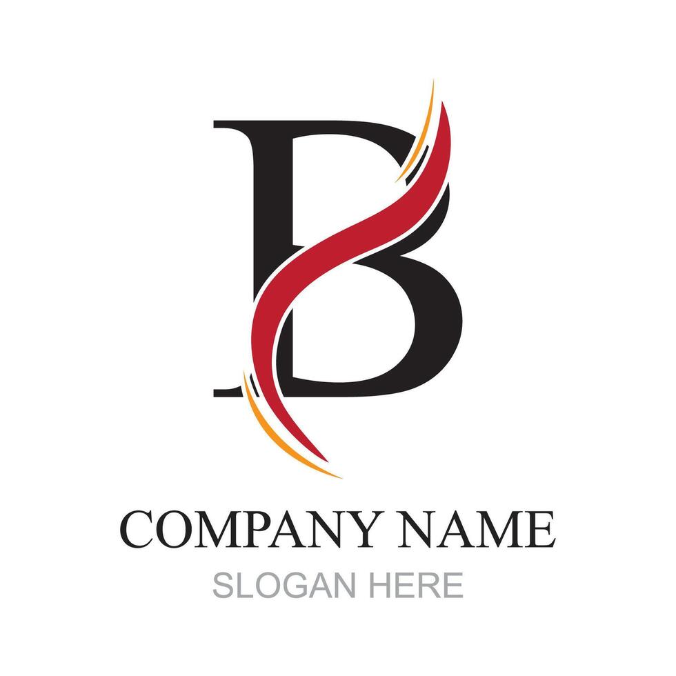 brief b logo ontwerp, brief b logo, b logo, branding identiteit zakelijke b logo vector ontwerp sjabloon