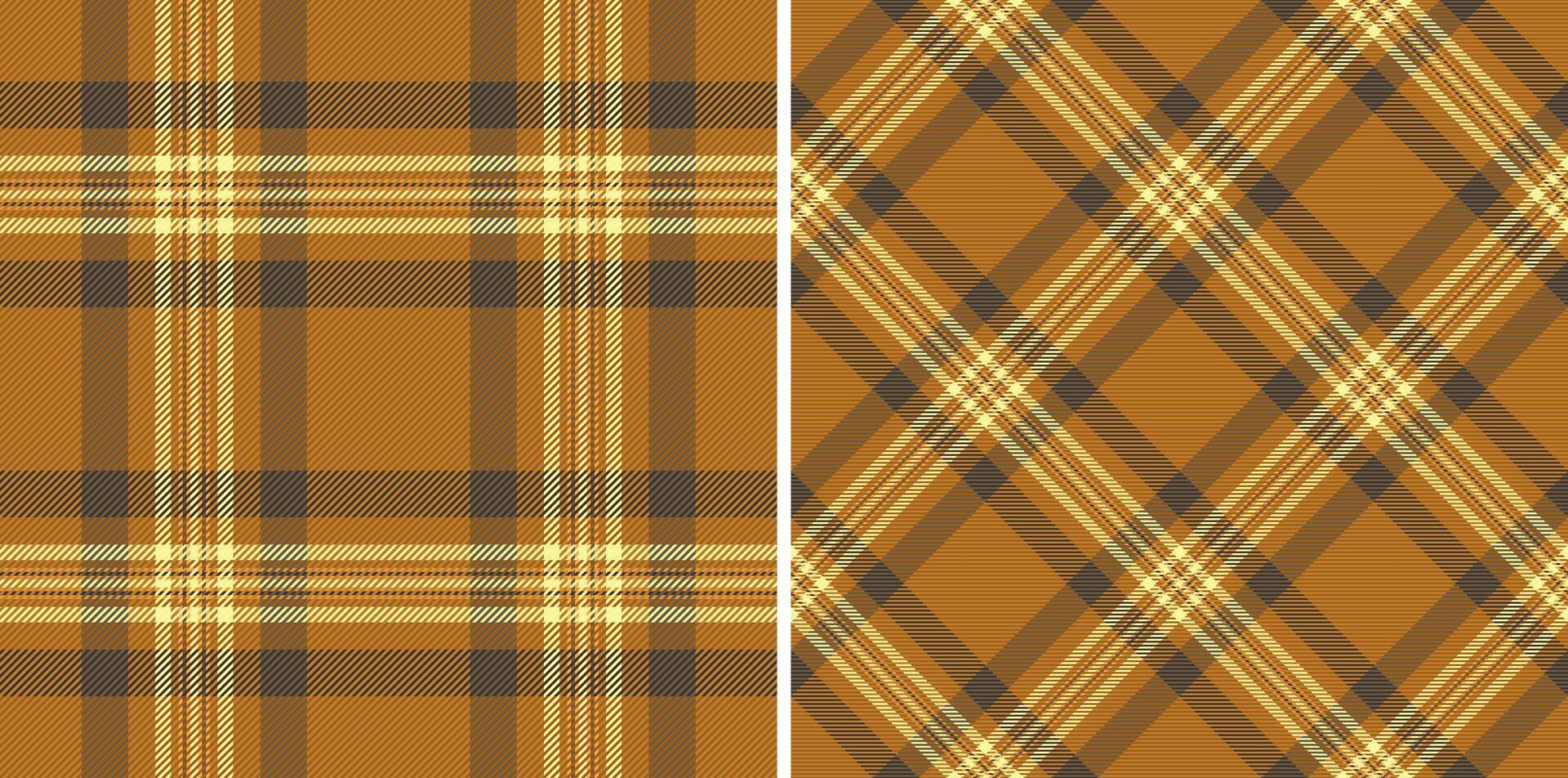 patroon structuur plaid van controleren kleding stof naadloos met een vector textiel Schotse ruit achtergrond.