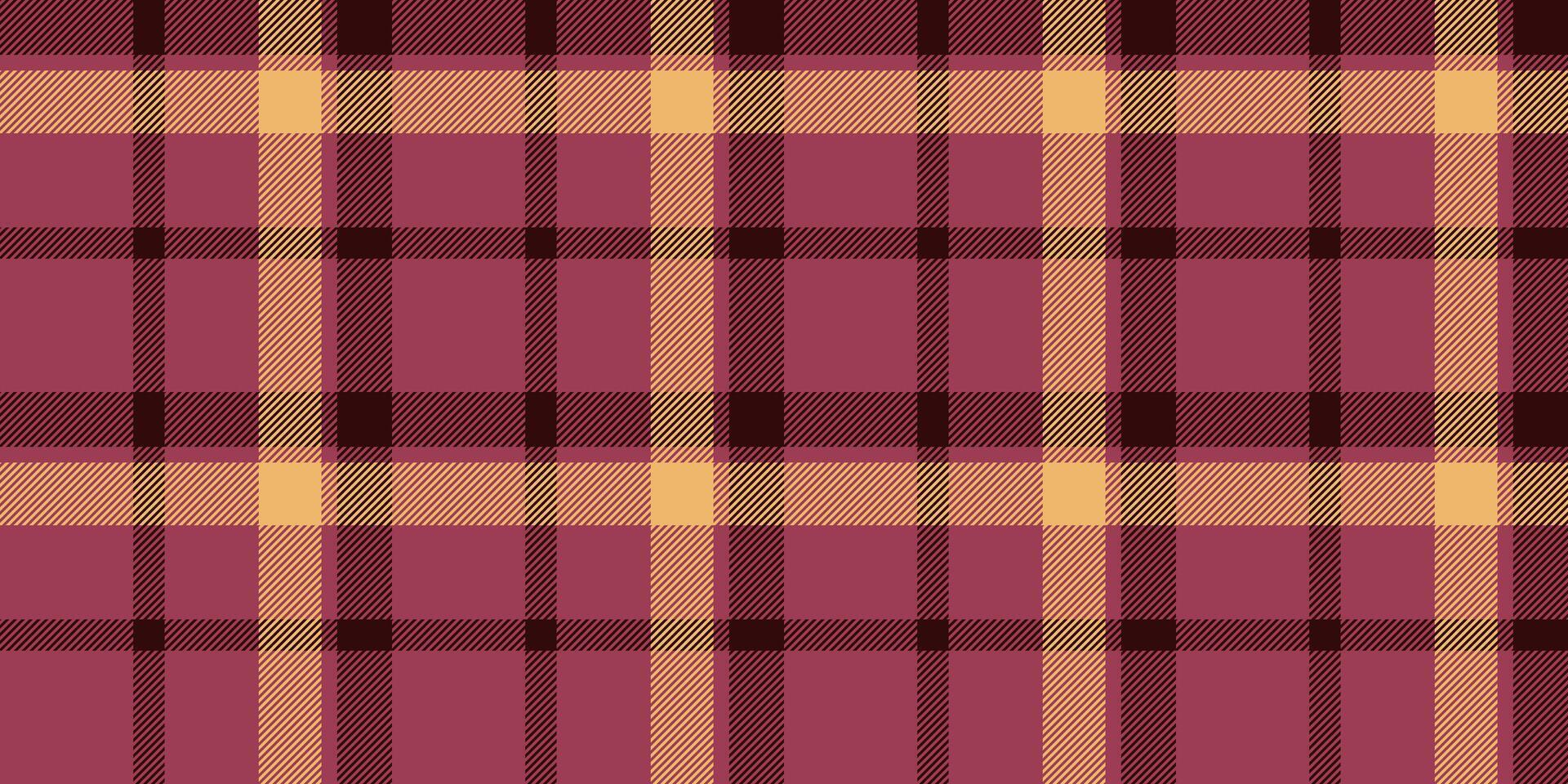 oogst Schotse ruit structuur controleren, naakt patroon plaid achtergrond. beige vector textiel kleding stof naadloos in rood en donker kleuren.