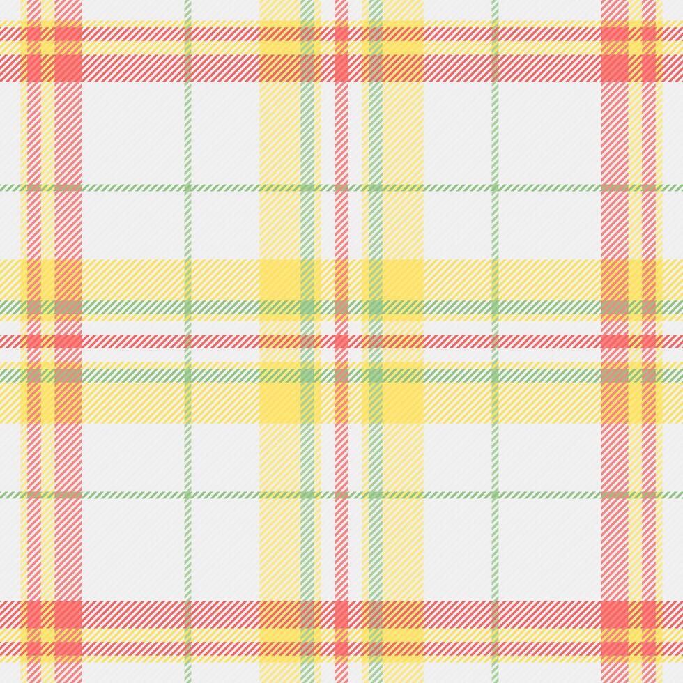 zomer patroon plaid kleding stof, geweven vector controleren tartan. picknick achtergrond textiel naadloos structuur in wit en rood kleuren.