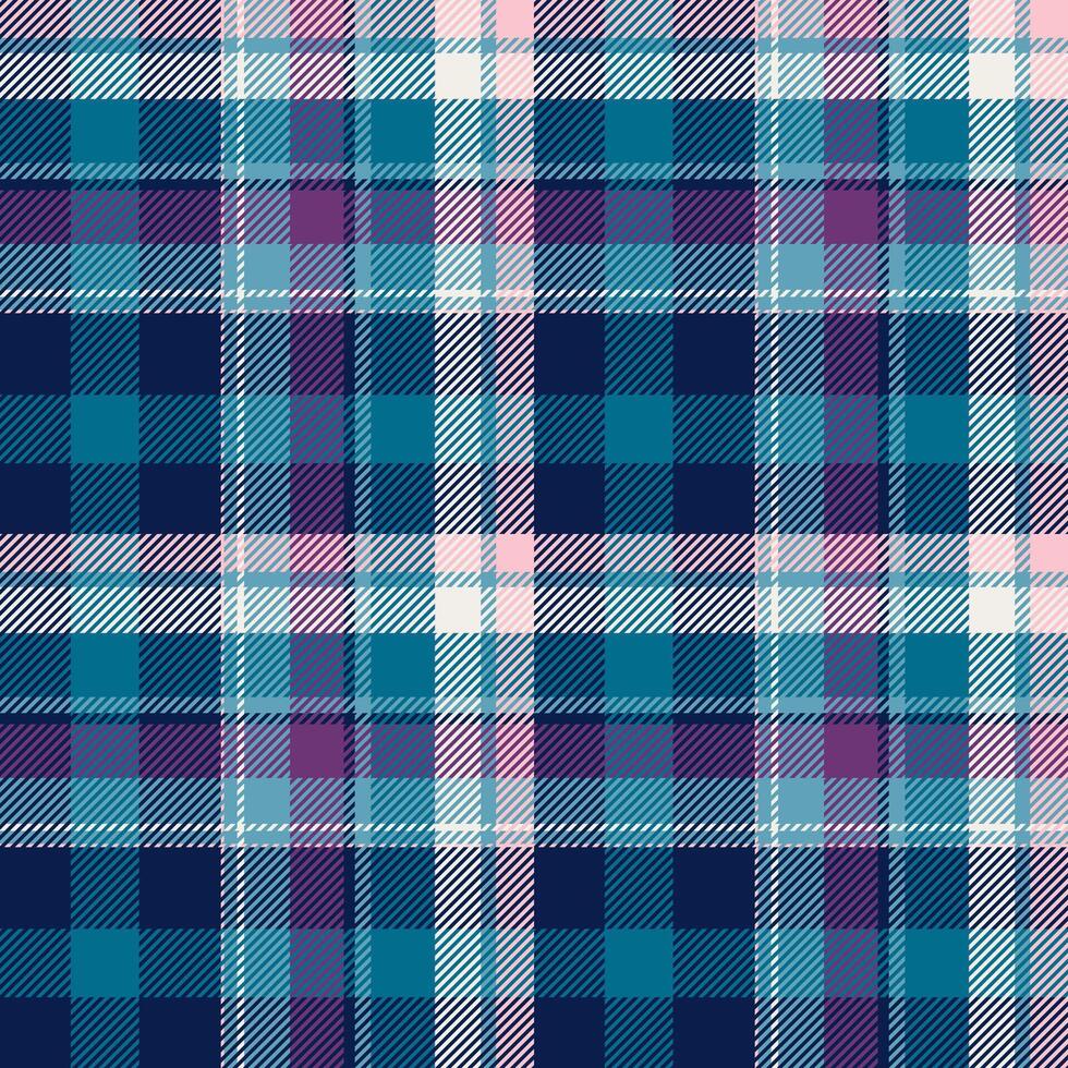 Schotse ruit Schotland naadloos plaid patroon vector. retro achtergrond kleding stof. wijnoogst controleren kleur plein meetkundig textuur. vector