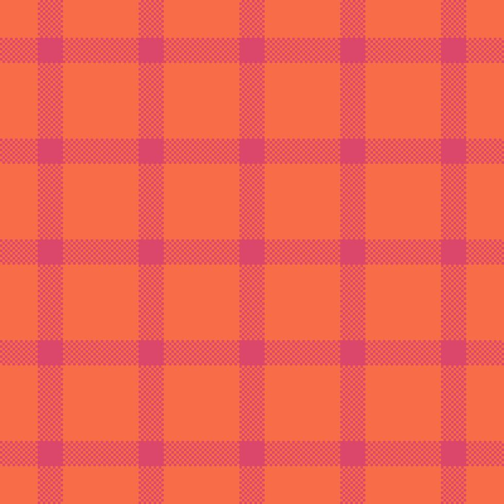 verf Schotse ruit patroon textuur, Londen vector naadloos achtergrond. jpg textiel controleren kleding stof plaid in rood kleur.