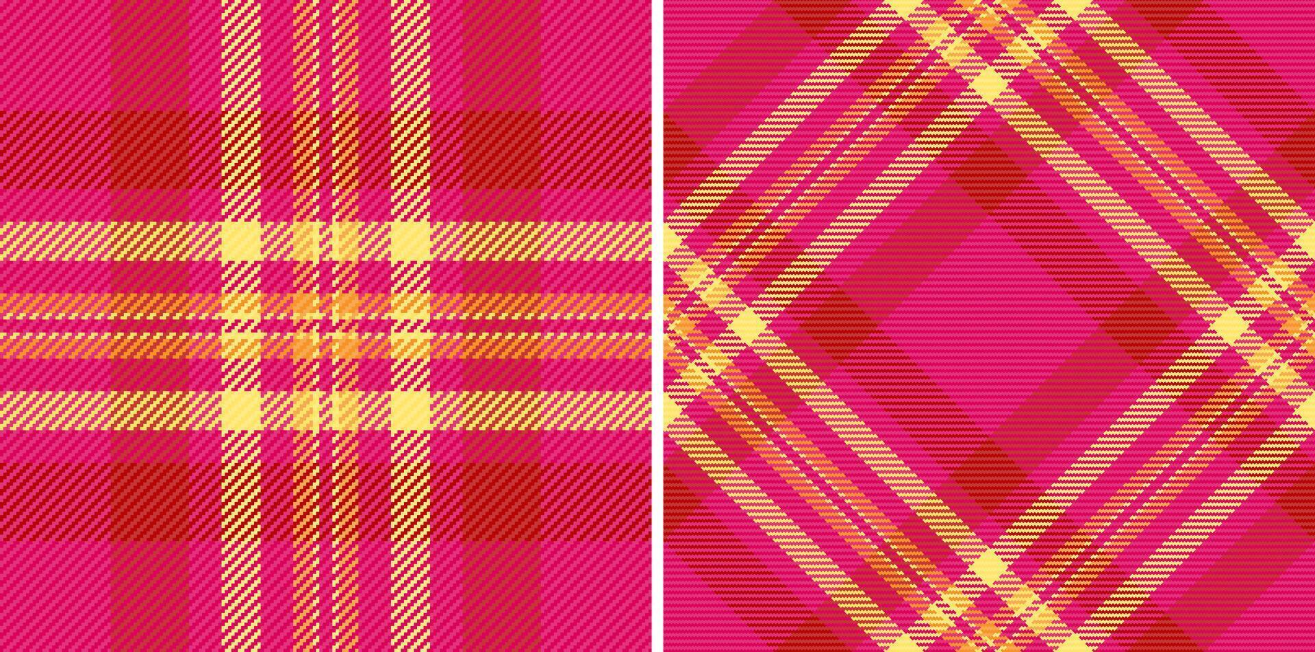 patroon kleding stof structuur van achtergrond Schotse ruit textiel met een controleren vector plaid naadloos.