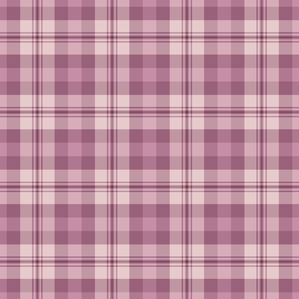 cel patroon textiel tartan, taai kleding stof achtergrond naadloos. opwekking structuur vector plaid controleren in roze en pastel kleuren.
