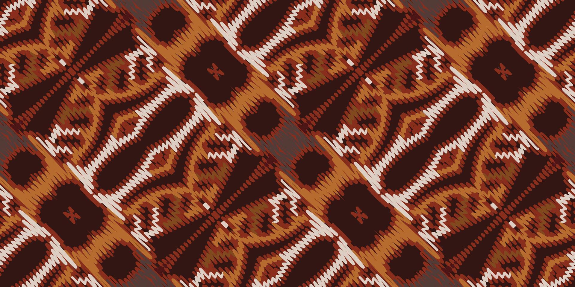 Afrikaanse ikat paisley borduurwerk. meetkundig etnisch oosters naadloos patroon traditioneel achtergrond. aztec stijl abstract vector illustratie. ontwerp voor textuur, kleding stof, kleding, inpakken, tapijt.