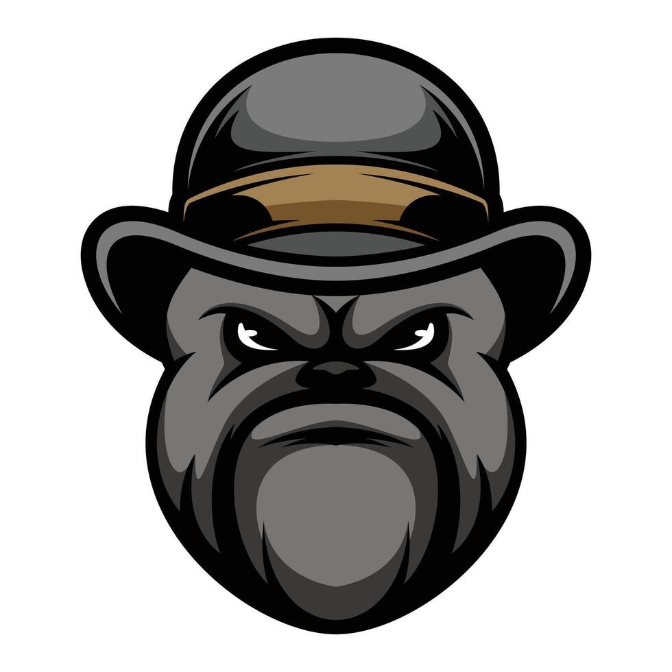 bulldog boog ontwerp vector