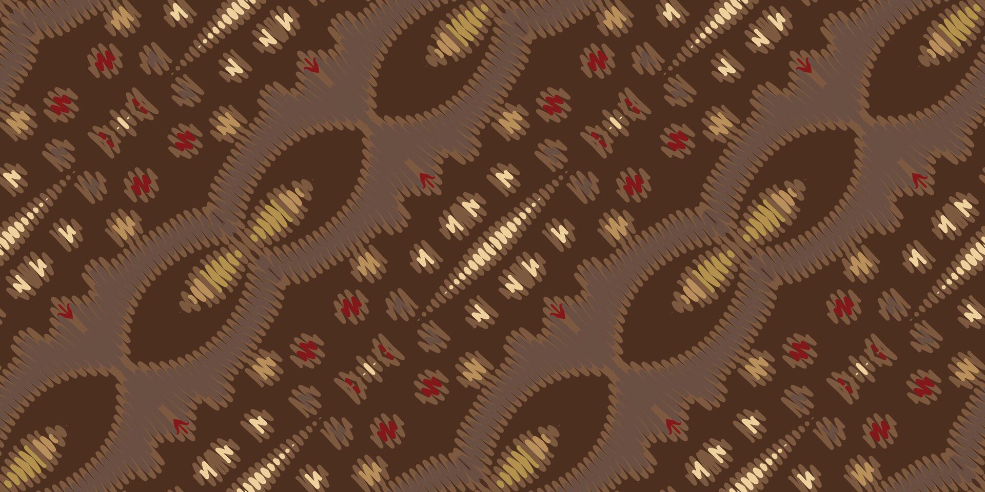 barok patroon naadloos mughal architectuur motief borduurwerk, ikat borduurwerk vector ontwerp voor afdrukken structuur kleding stof Saree sari tapijt. Kurta vector patola Saree