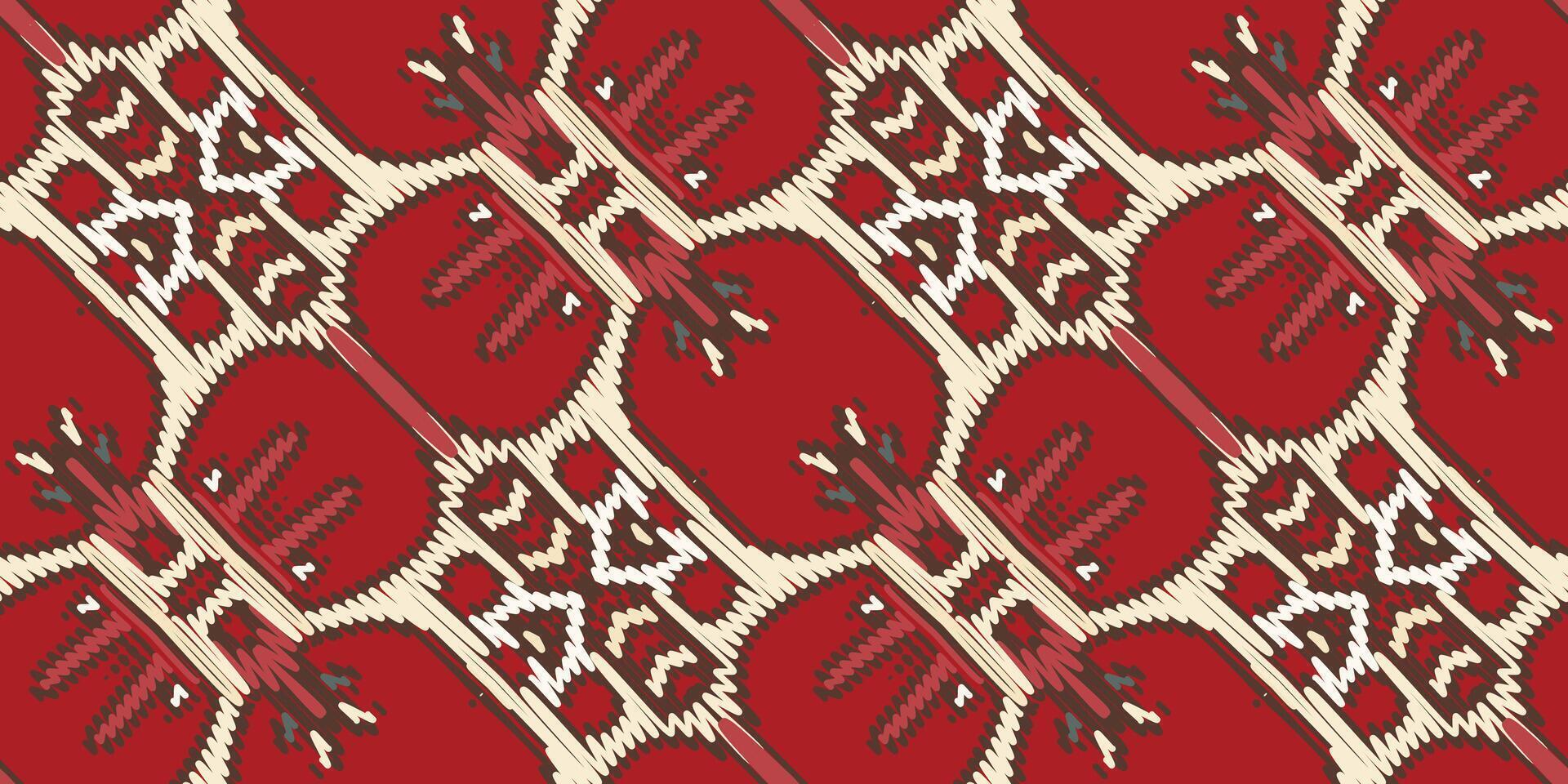 lapwerk patroon naadloos mughal architectuur motief borduurwerk, ikat borduurwerk vector ontwerp voor afdrukken Scandinavisch patroon Saree etnisch geboorte zigeuner patroon