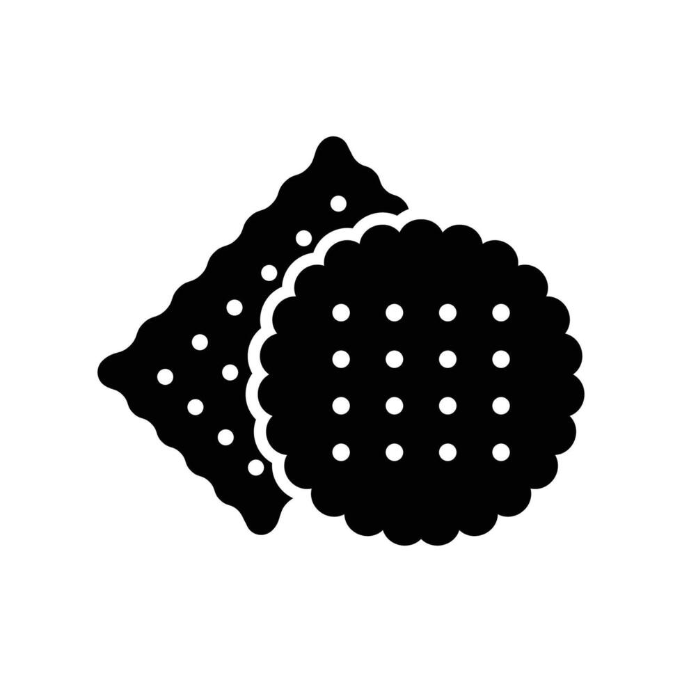 biscuit icoon vector ontwerp sjabloon in wit achtergrond