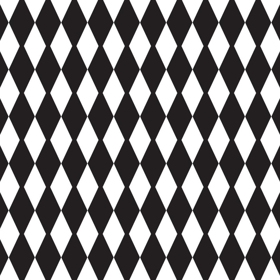 gemakkelijk abstract zwart kleur daimond vorm ruit patroon vector