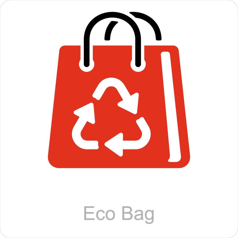 ecologisch Onderzoek en Onderzoek icoon concept vector