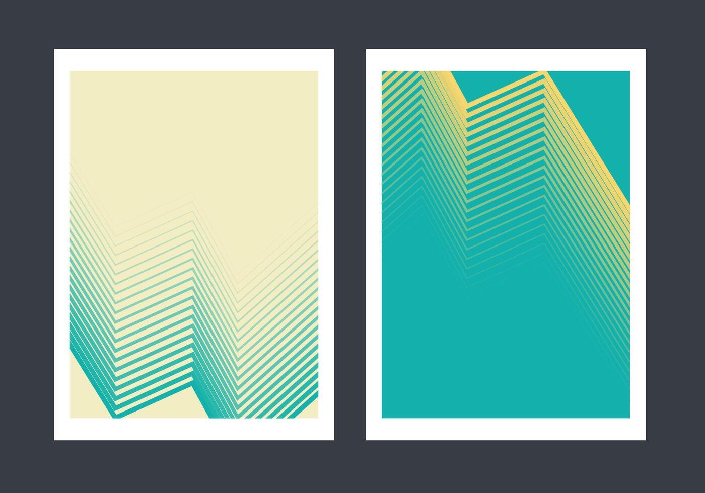 abstract lijn kromme Hoes achtergrond sjabloon, lijn patroon achtergrond, klaar naar gebruiken. vector