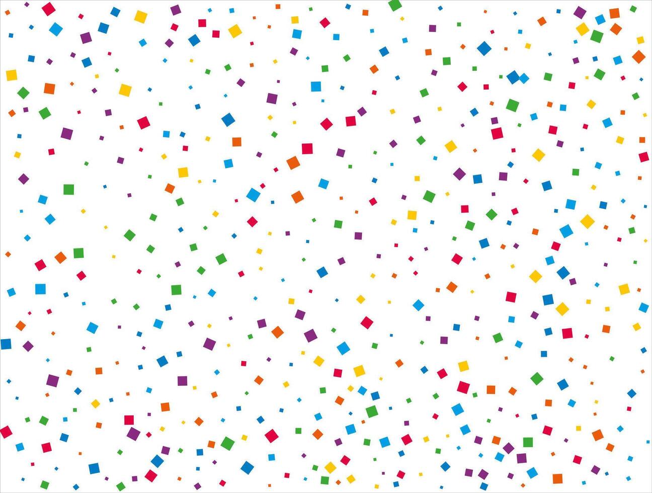 luxe regenboog pleinen confetti. vector illustratie.