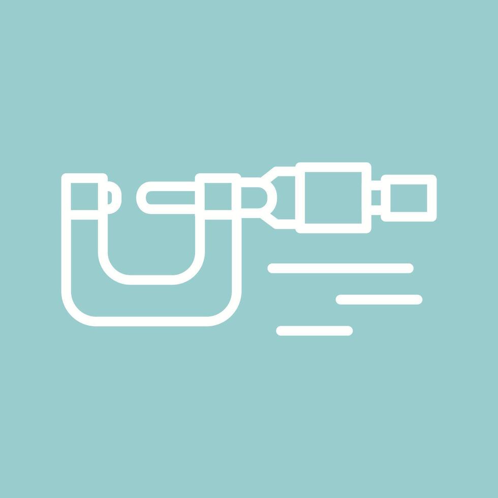 micrometer vector icoon