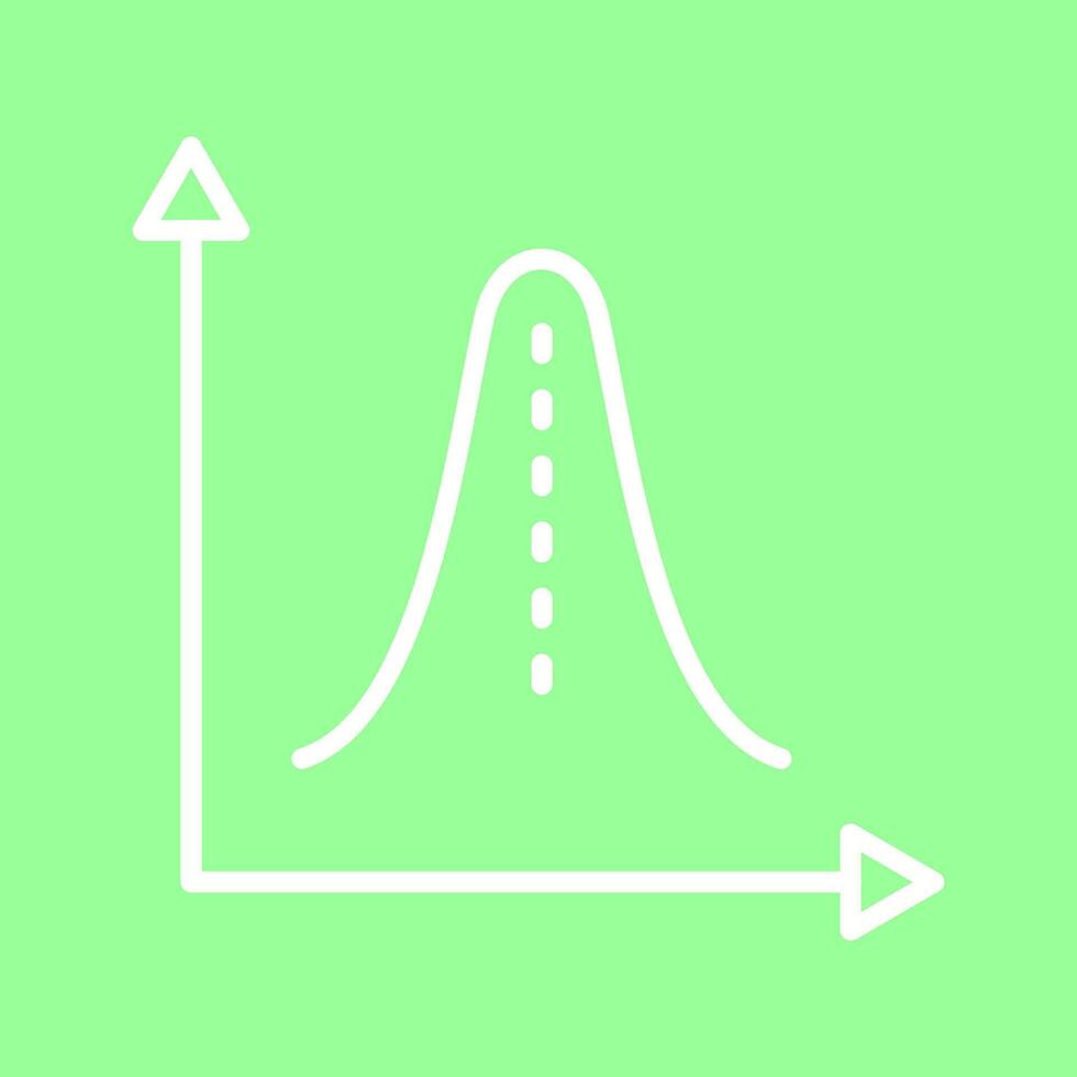 histogram vector icoon