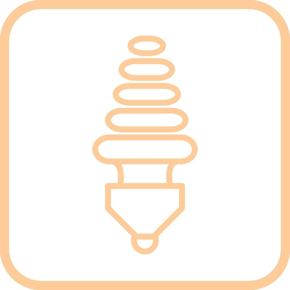 energie spaarder lamp vector icoon