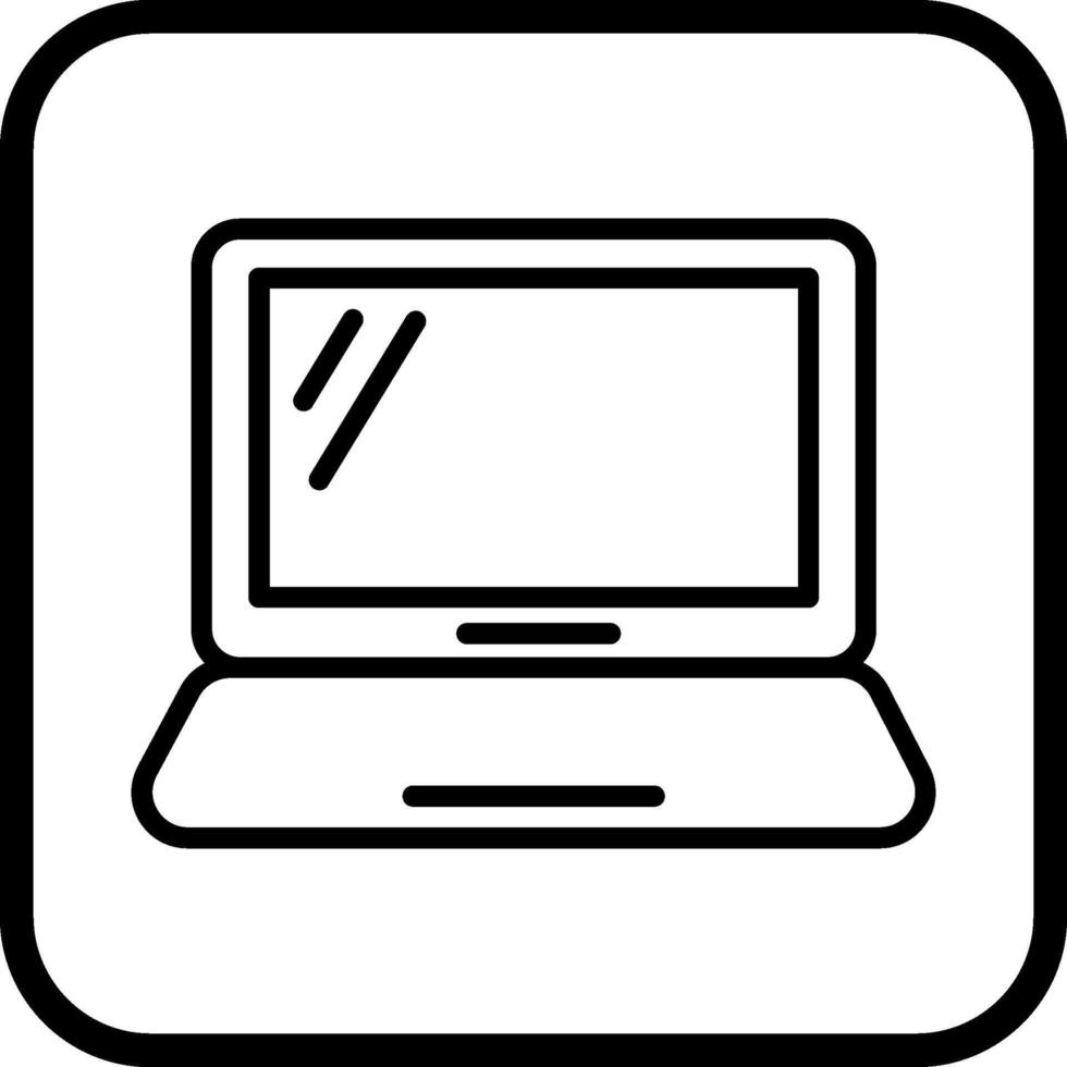 laptop vector pictogram