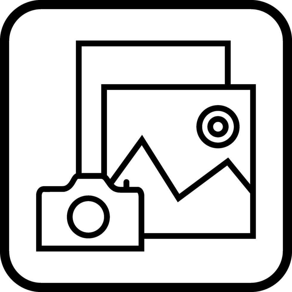 galerij vector pictogram