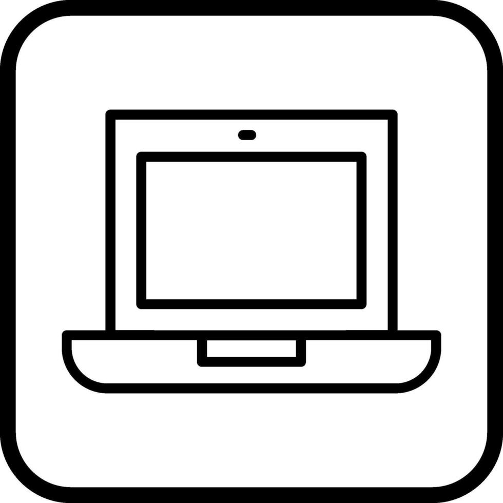 laptop vector pictogram