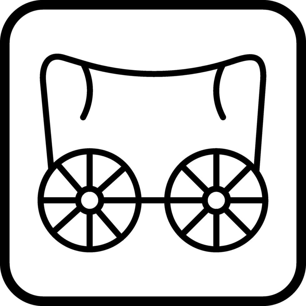 wagon vector icoon